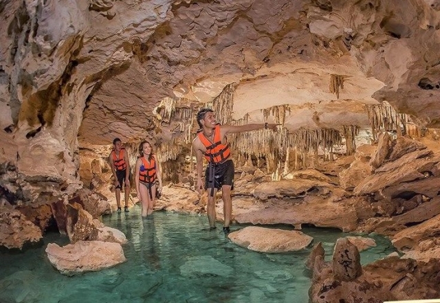 Explorando grutas